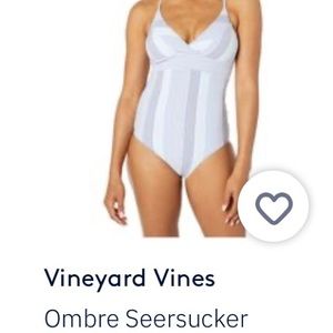 Vineyard Vines Ombré Seersucker Swimsuit
